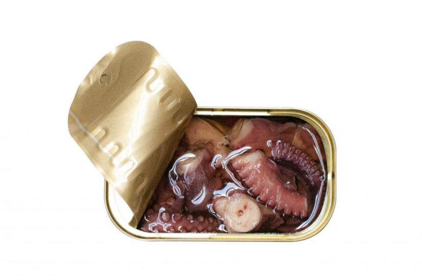Pálivá Chobotnice v olivovém oleji 120g