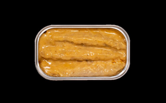 Macekrel fillets in curry sauce 120g José