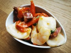 Mediterranean seafood salad