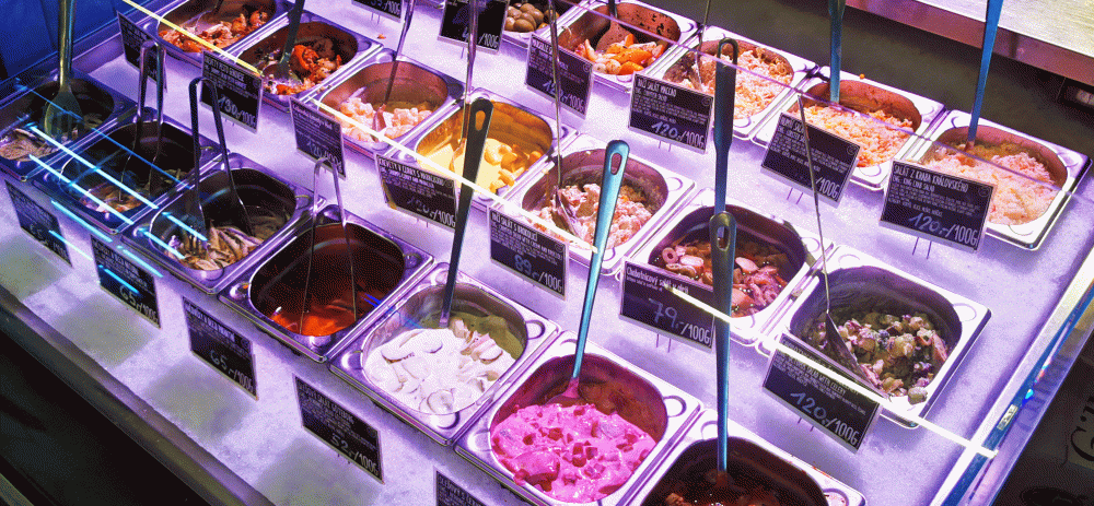 Seafood salads - Fresh