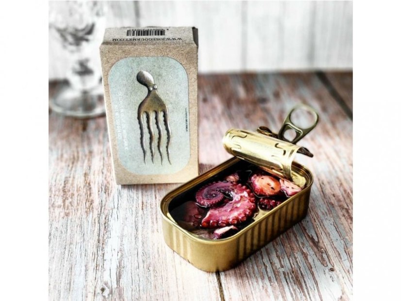 Octopus in olive oil with garlic 110g