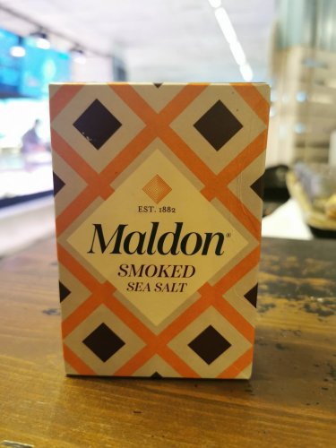 smoked Maldon flake salt 125g