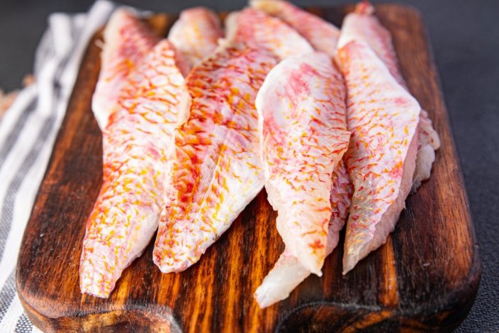 Red mullet fillets 50-80g - Do you want to remove the skin from the fish ??: no, Do you want to vacuum the fish?: no