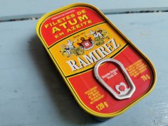 Ramirez filety tuňáka v olivovém oleji 120g