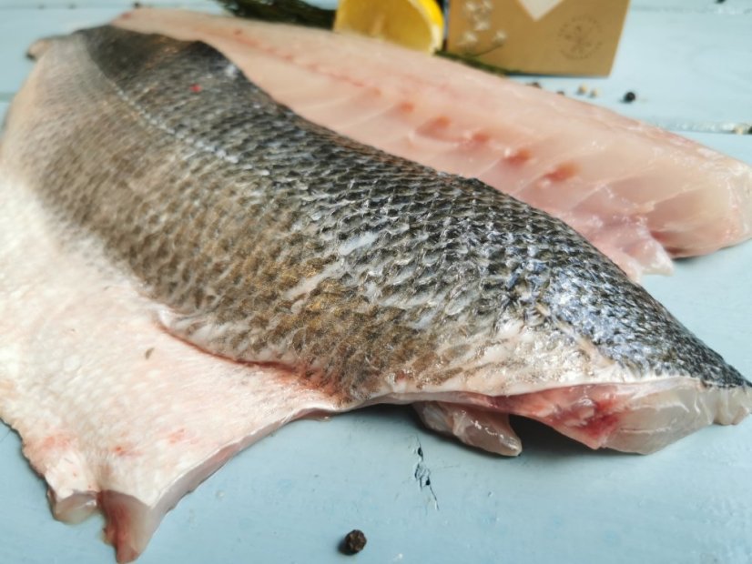 Wild Seabass fillet with skin