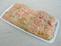 Marinovaný BIO losos filet s kůží bez kosti (Hořčično-medová marináda)