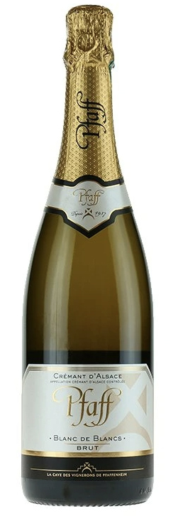 Crémant d'Alsace Pfaff Brut Blanc de Blancs A.O.C. 0,75L