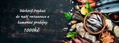 Gift Voucher (RESTAURANT + STORE) 1000 CZK