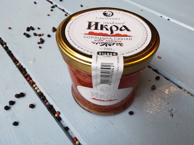 Caviar  Gorbusha silver 200g