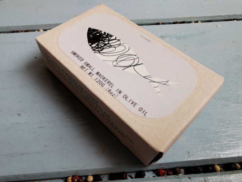 Zauzené malé makrely v olivovém oleji 120g