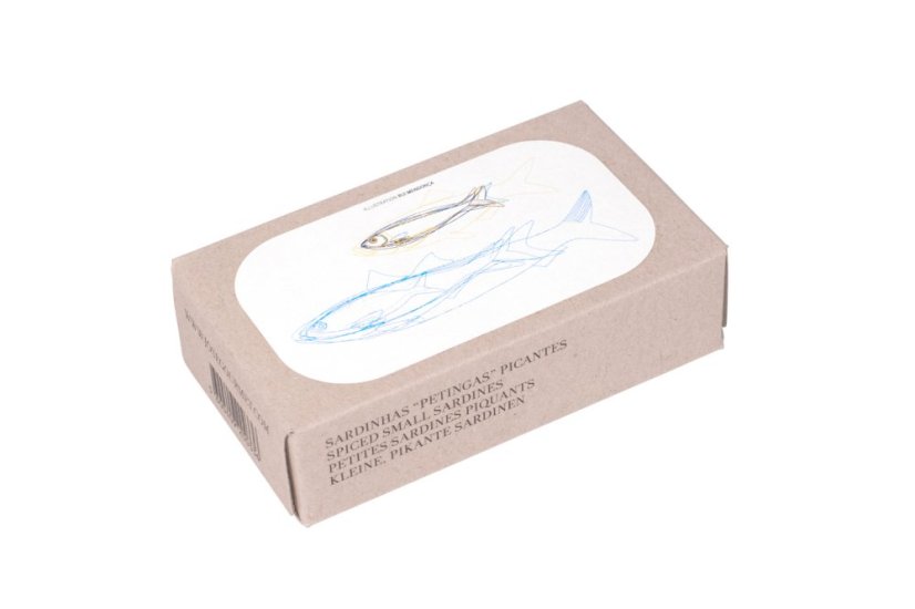 Small spicy sardines in olive oil 90g