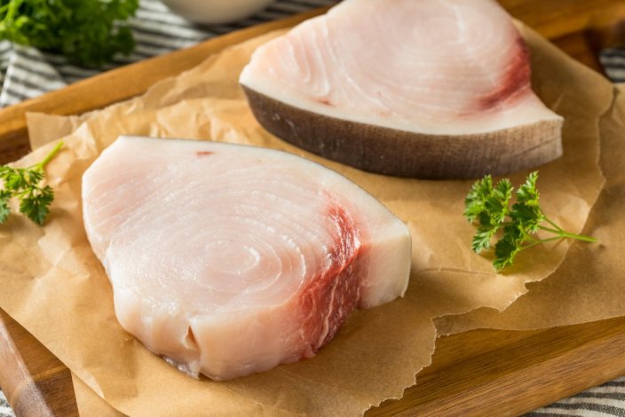 Swordfish fillet with skin - Do you want to vacuum the fish?: yes