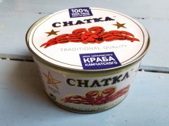 Chatka drť plechovka 165g