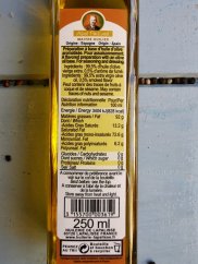 Virgin olive oil smoked 250ml