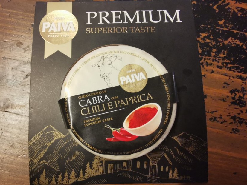 Vyzrálý kozí sýr s chilli a paprikou 190g