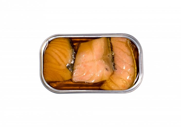 Smoked salmon in extra virgin olive oil 90g José