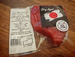 Stařený tuňák filet Super Sashimi AAA Grade (minimálně 8 dní stařený)