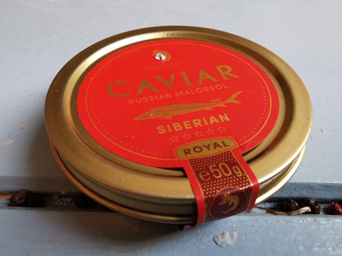Sturgeon caviar  siberian 50g