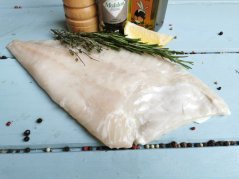 Turbot fillet with skin