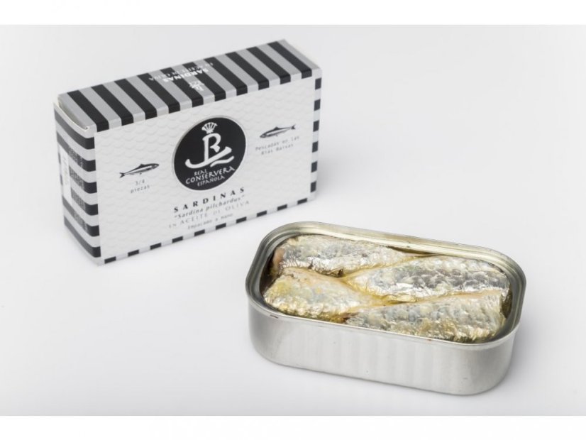 Sardinky v olivovém oleji No.1 120g