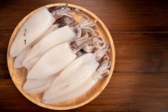 Small Indian squid  20-40pcs/kg cleaned 800g frozen