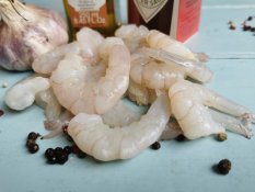 Tiger shrimps tails peeled 40-60pc/kg
