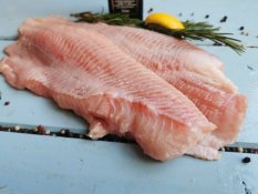 African catfish fillet without skin 200-400g