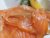 Smoked salmon sliced